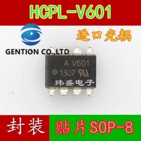 10PCS AV601 Ʈ Ŀ  A-V601 HCPL-V601 HPV601 SOP-8   100% ű  